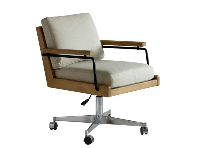andrew martin Contemporary swivel desk chair with arms