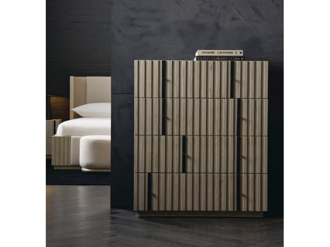 Andrew Martin Four Drawer Architectural Wooden Chest By Kelly Hoppen