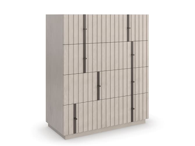 andrew martin Four drawer architectural wooden chest by Kelly Hoppen