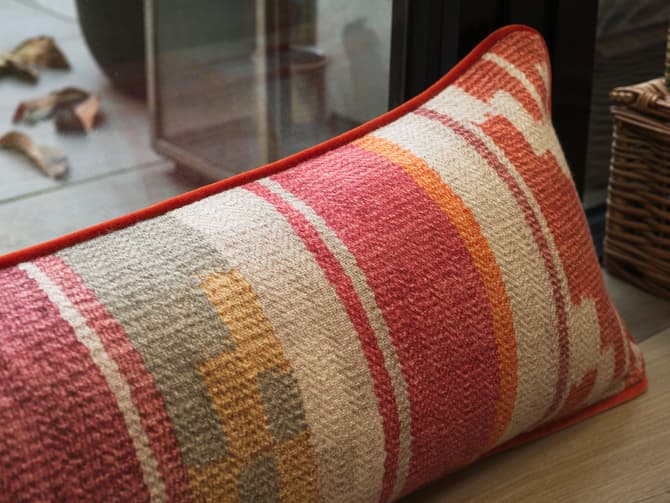 Andrew Martin Large Designer Door Draught Excluder In Earthy Tones