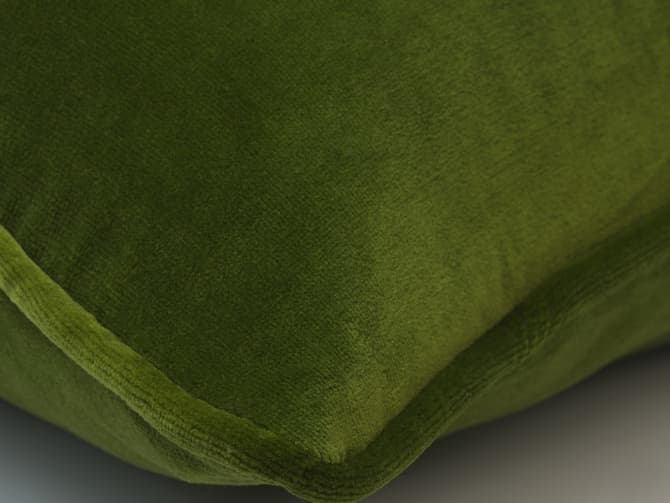 Andrew Martin Large Designer Door Draught Excluder In Green Velvet