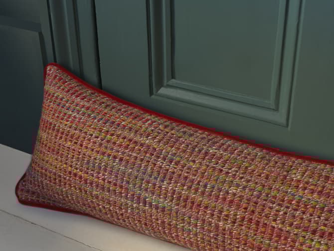 Andrew Martin Large Designer Door Draught Excluder In Sorrento Multi