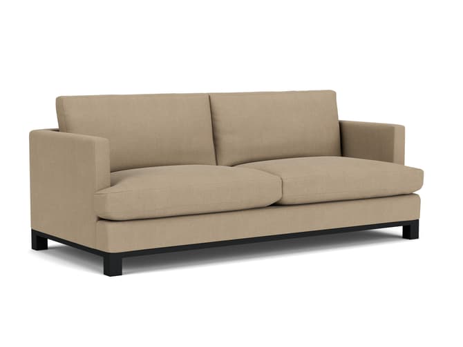 andrew martin Mid-century sofa in Rocco Natural express delivery