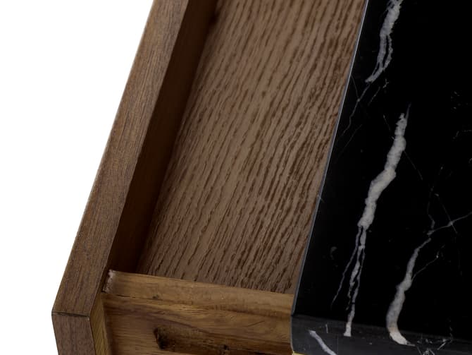 Andrew Martin Mid-century Three Drawer Console Table