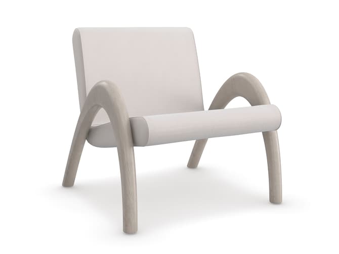 andrew martin Modern occasional chair in neutral ash by Kelly Hoppen