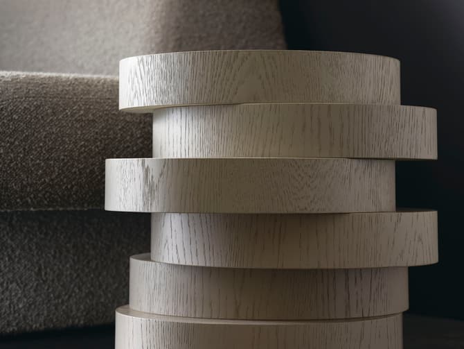 Andrew Martin Organic Wooden Side Table By Helly Hoppen