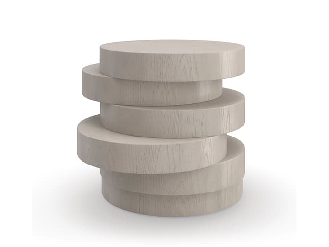 andrew martin Organic wooden side table by Helly Hoppen