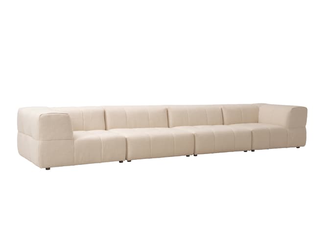 Andrew Martin Sectional Sofa In Cream Express Delivery