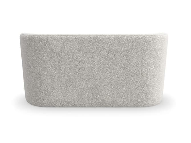 Andrew Martin Tailored Boucle Bedroom Bench Express Delivery