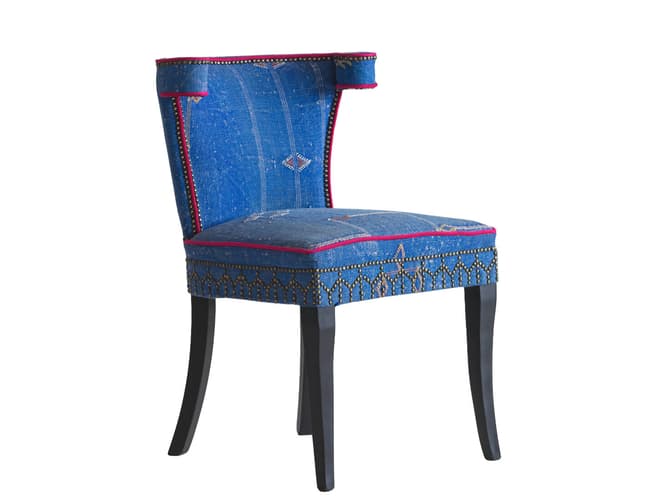 Andrew Martin Unique And Colourful Moroccan Dining Chair
