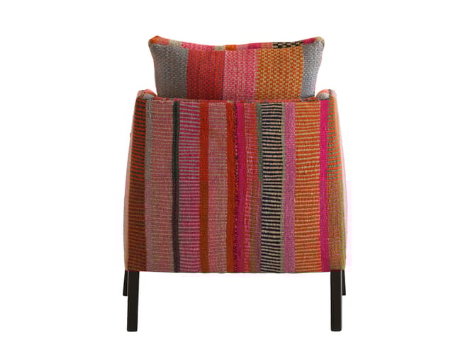 Andrew Martin Unique Armchair In Traditional Andean Fabric