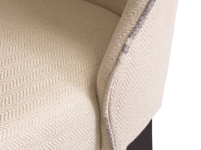 Andrew Martin Upholstered Dining Chair With Tall Backrest