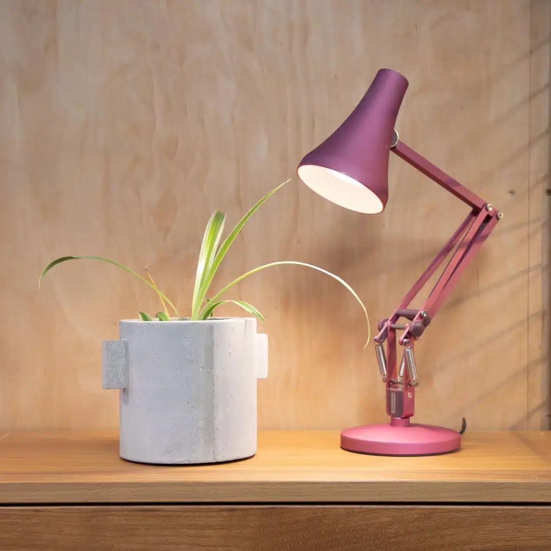 Anglepoise 90 Mini Mini Desk Lamp Berry Red