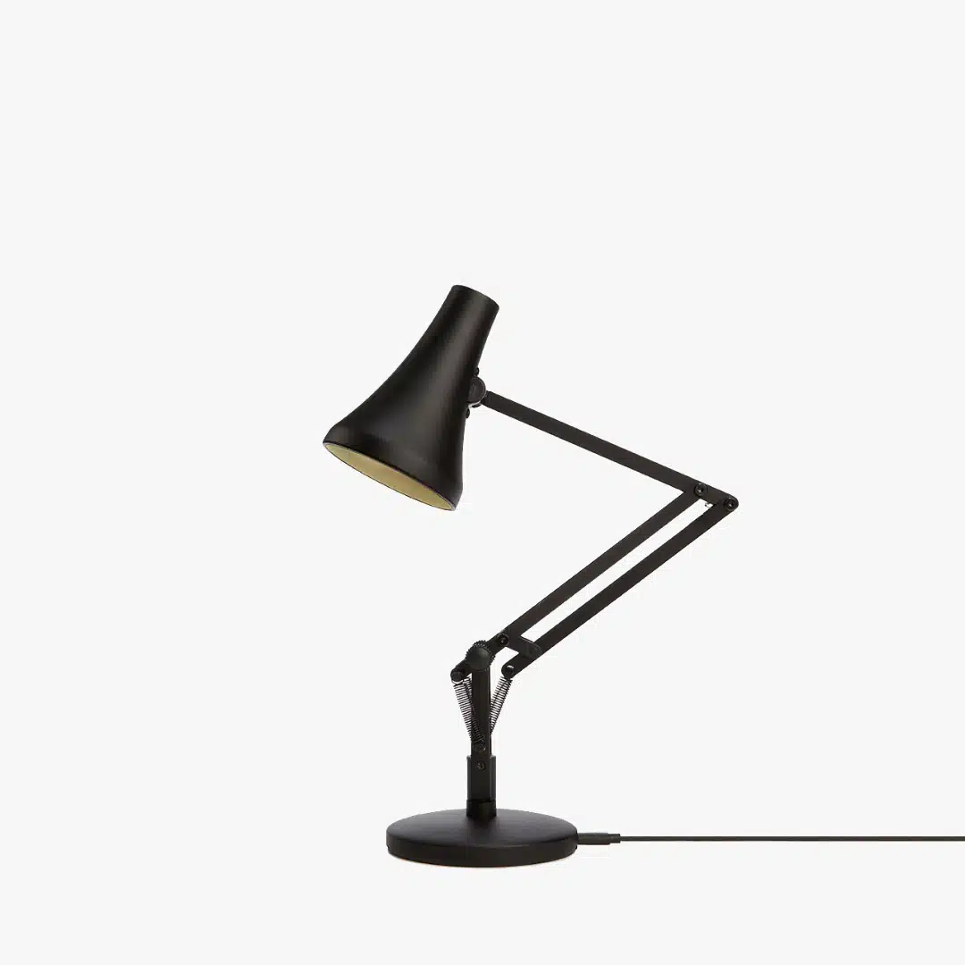 Anglepoise 90 Mini Mini Desk Lamp Carbon Black