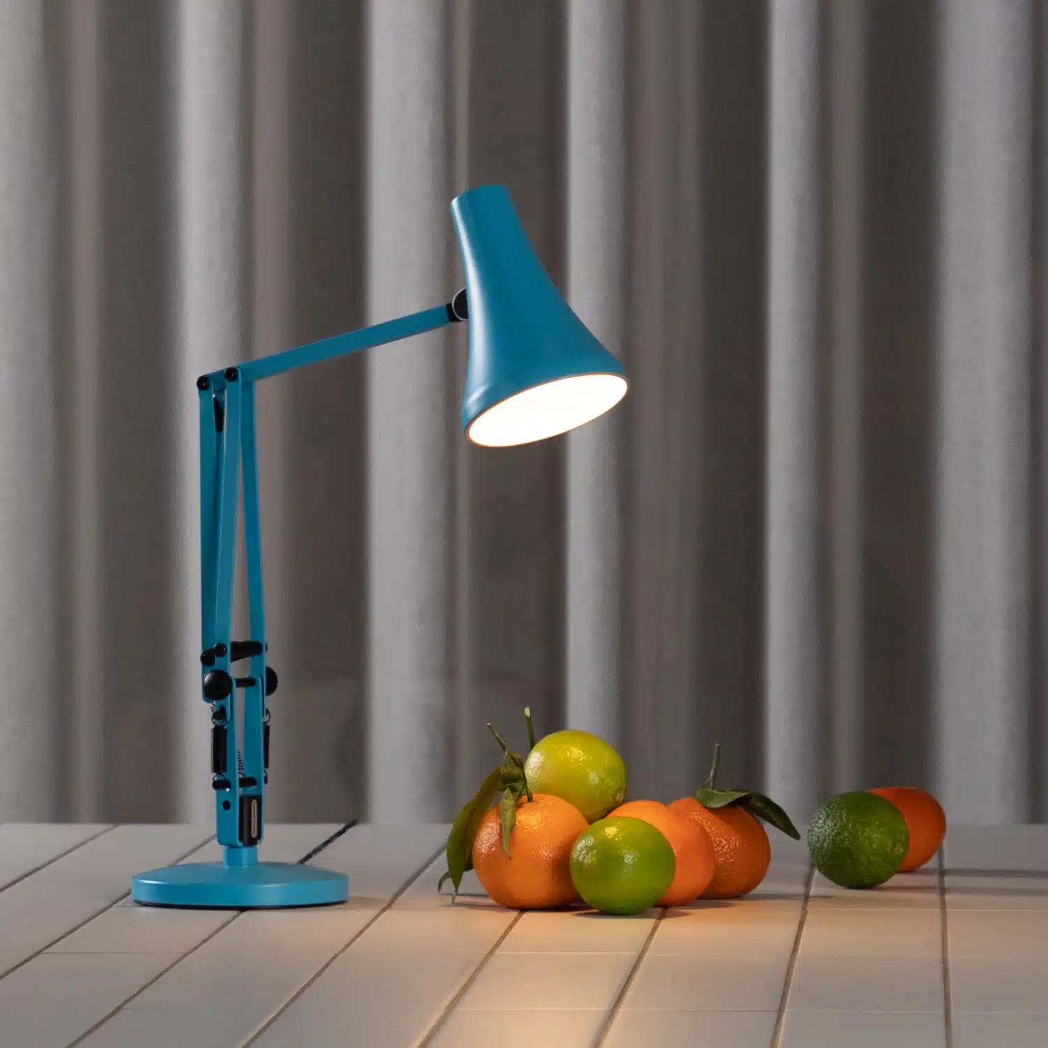 anglepoise 90 Mini Mini Desk Lamp Turquoise Blue