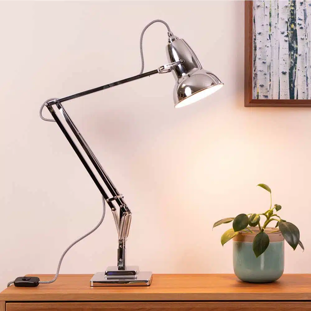 Anglepoise Original 1227 Desk Lamp Bright Chrome