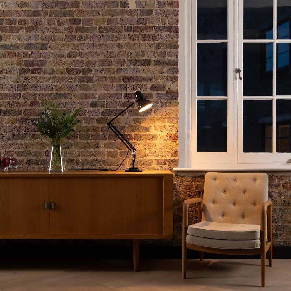 Anglepoise Original 1227 Desk Lamp Jet Black
