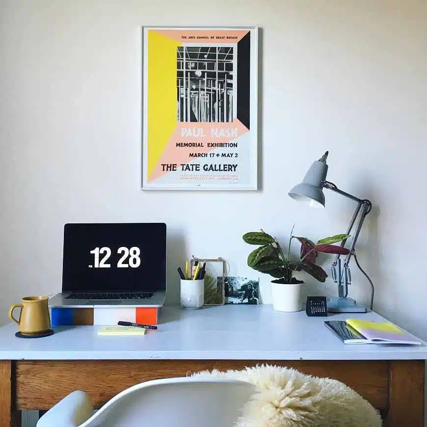 Anglepoise Original 1227 Mini Desk Lamp Dove Grey