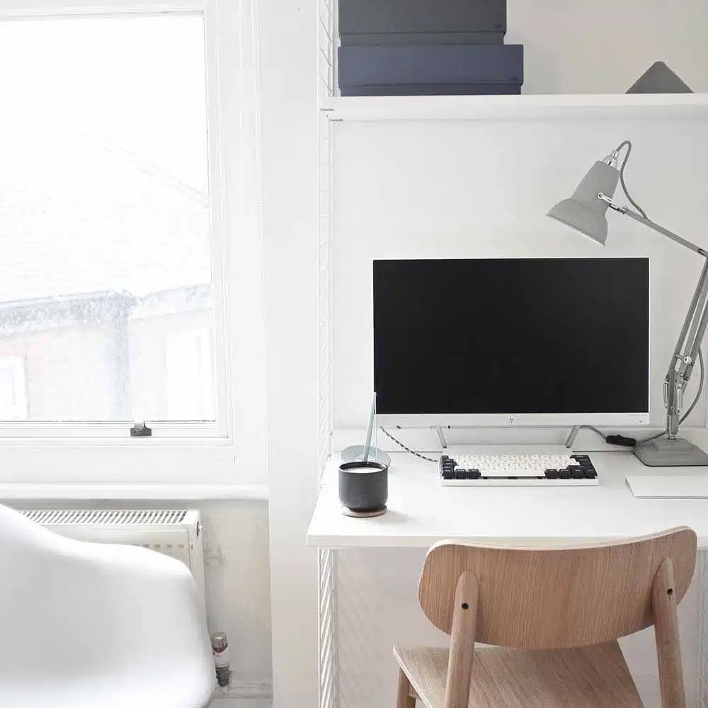 Anglepoise Original 1227 Mini Desk Lamp Dove Grey