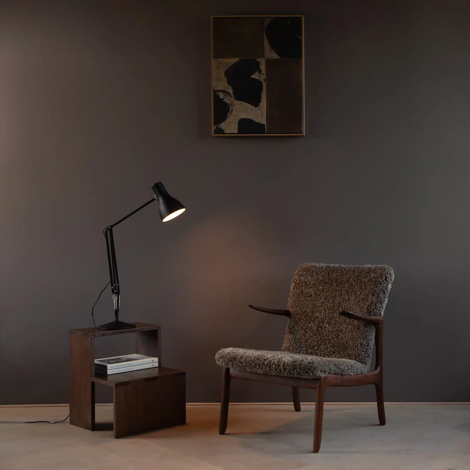 Anglepoise Type 75 Desk Lamp Jet Black