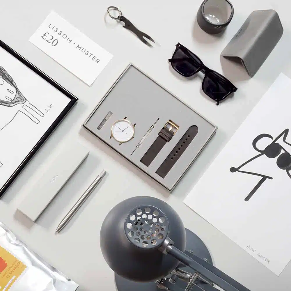 Anglepoise Type 75 Mini Desk Lamp Slate Grey