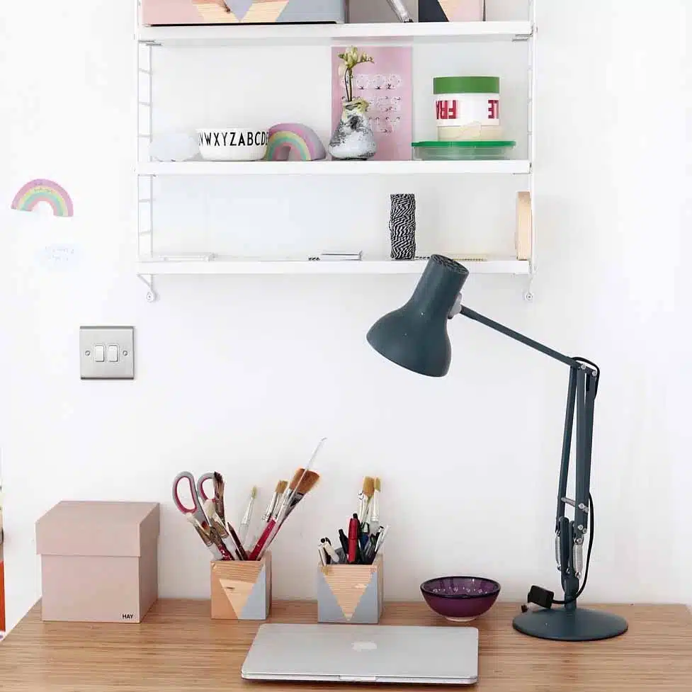 anglepoise Type 75 Mini Desk Lamp Slate Grey