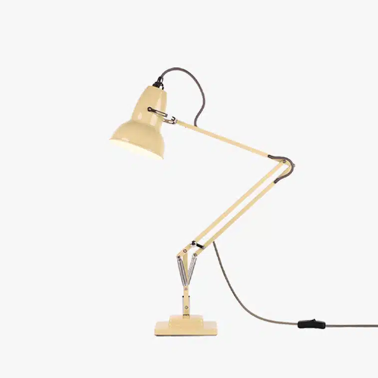 Anglepoise Original 1227 Desk Lamp - National Trust Edition Buttermilk Yellow