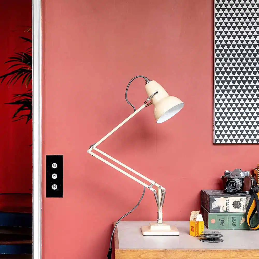 Anglepoise Original 1227 Desk Lamp - National Trust Edition Buttermilk Yellow