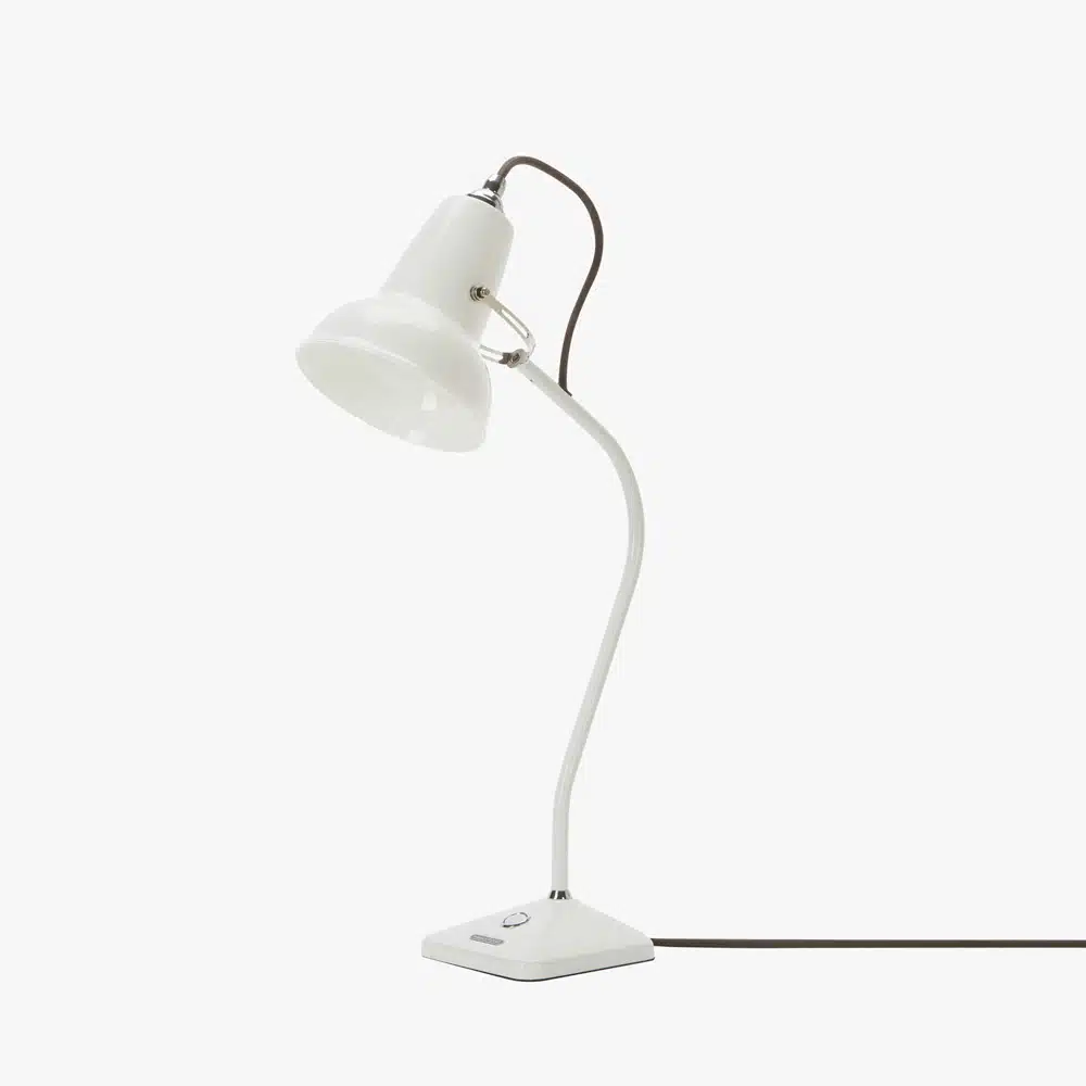 Anglepoise Original 1227 Mini Ceramic Table Lamp Pure White