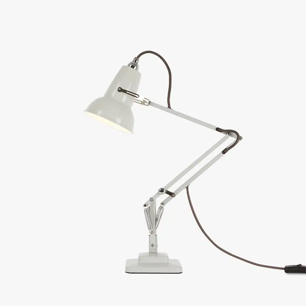 Anglepoise Original 1227 Mini Desk Lamp Linen White