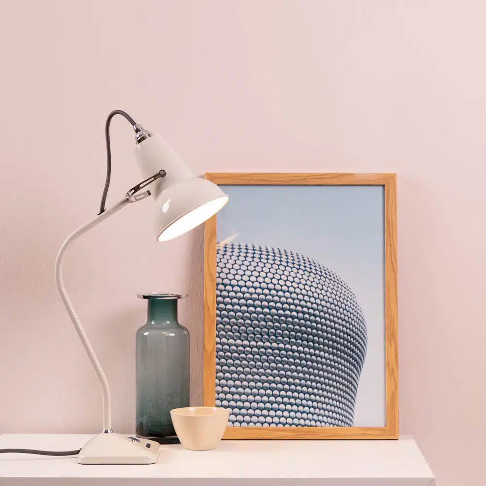 anglepoise Original 1227 Mini Table Lamp Linen White