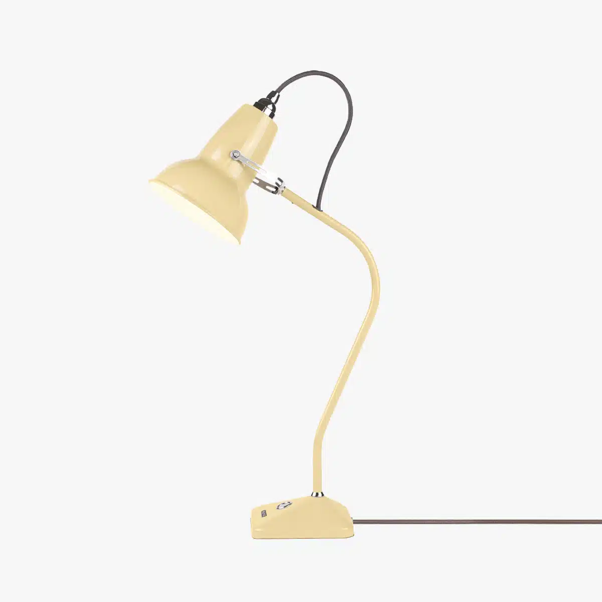Anglepoise Original 1227 Mini Table Lamp - National Trust Edition Buttermilk Yellow