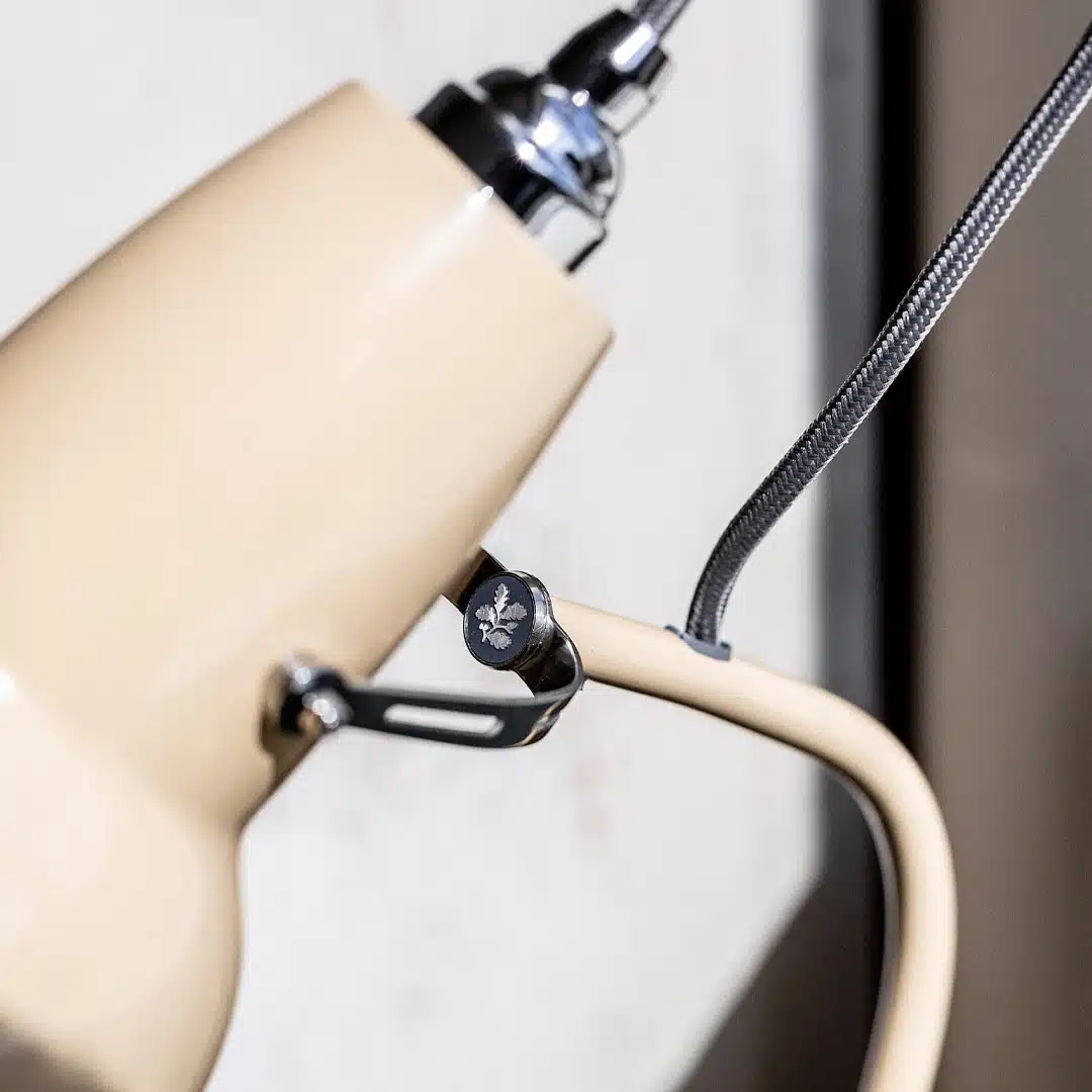 Anglepoise Original 1227 Mini Table Lamp - National Trust Edition Buttermilk Yellow