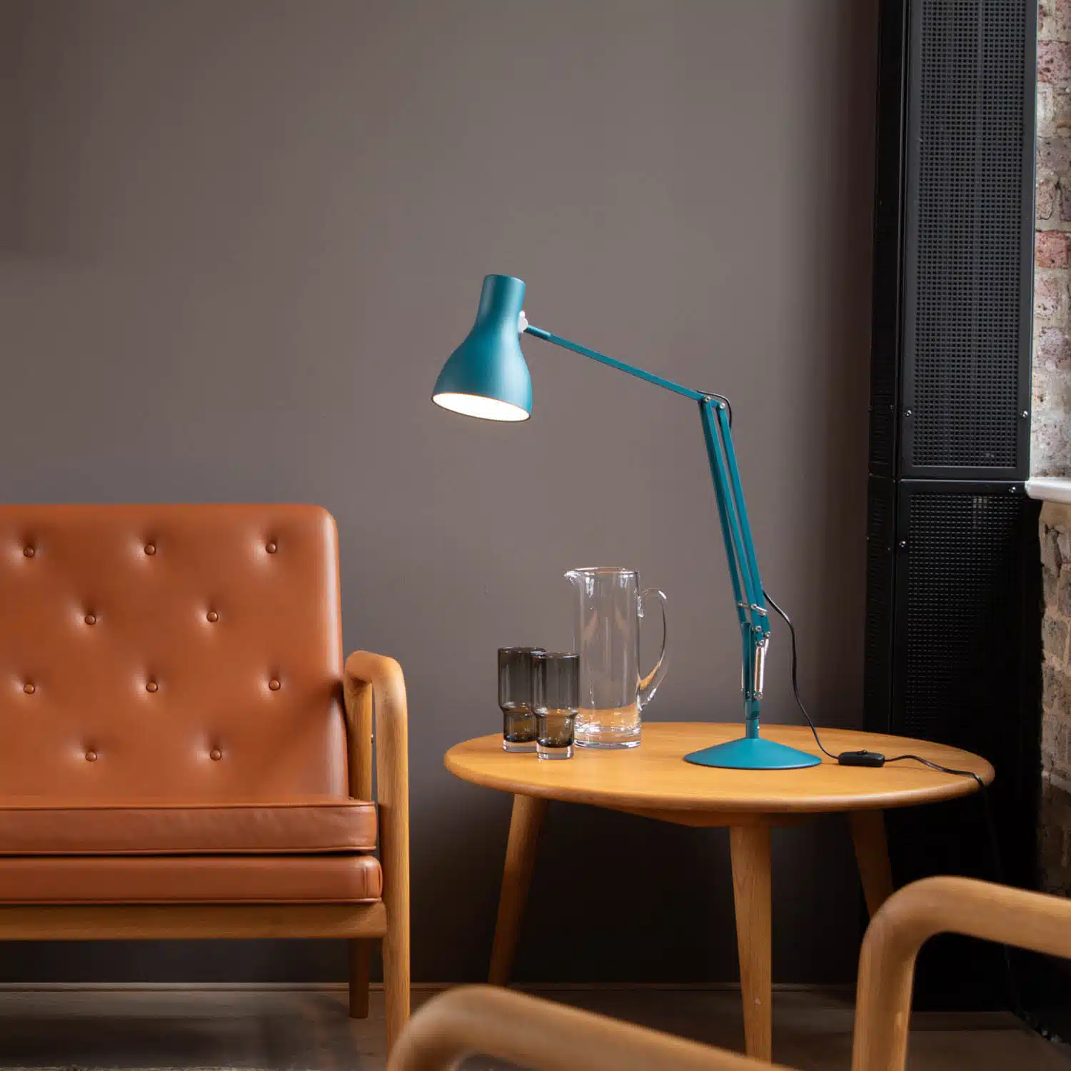 Anglepoise Type 75 Desk Lamp - Margaret Howell Edition Saxon Blue