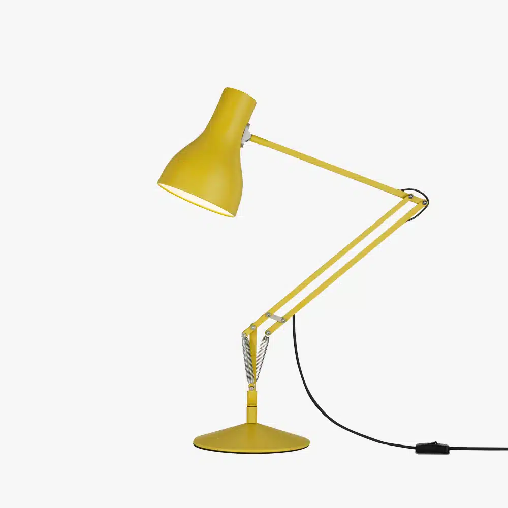 Anglepoise Type 75 Desk Lamp - Margaret Howell Edition Yellow Ochre