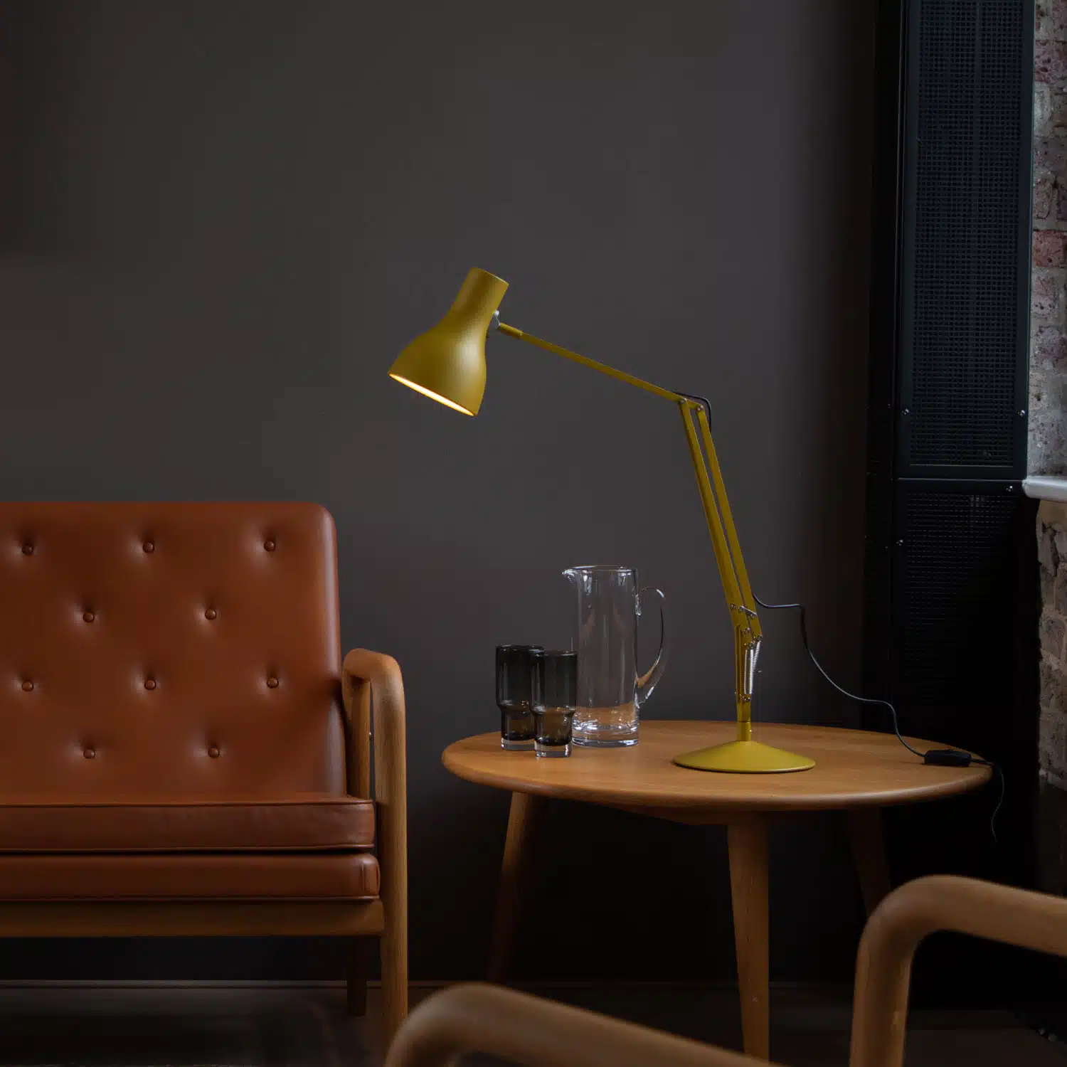Anglepoise Type 75 Desk Lamp - Margaret Howell Edition Yellow Ochre