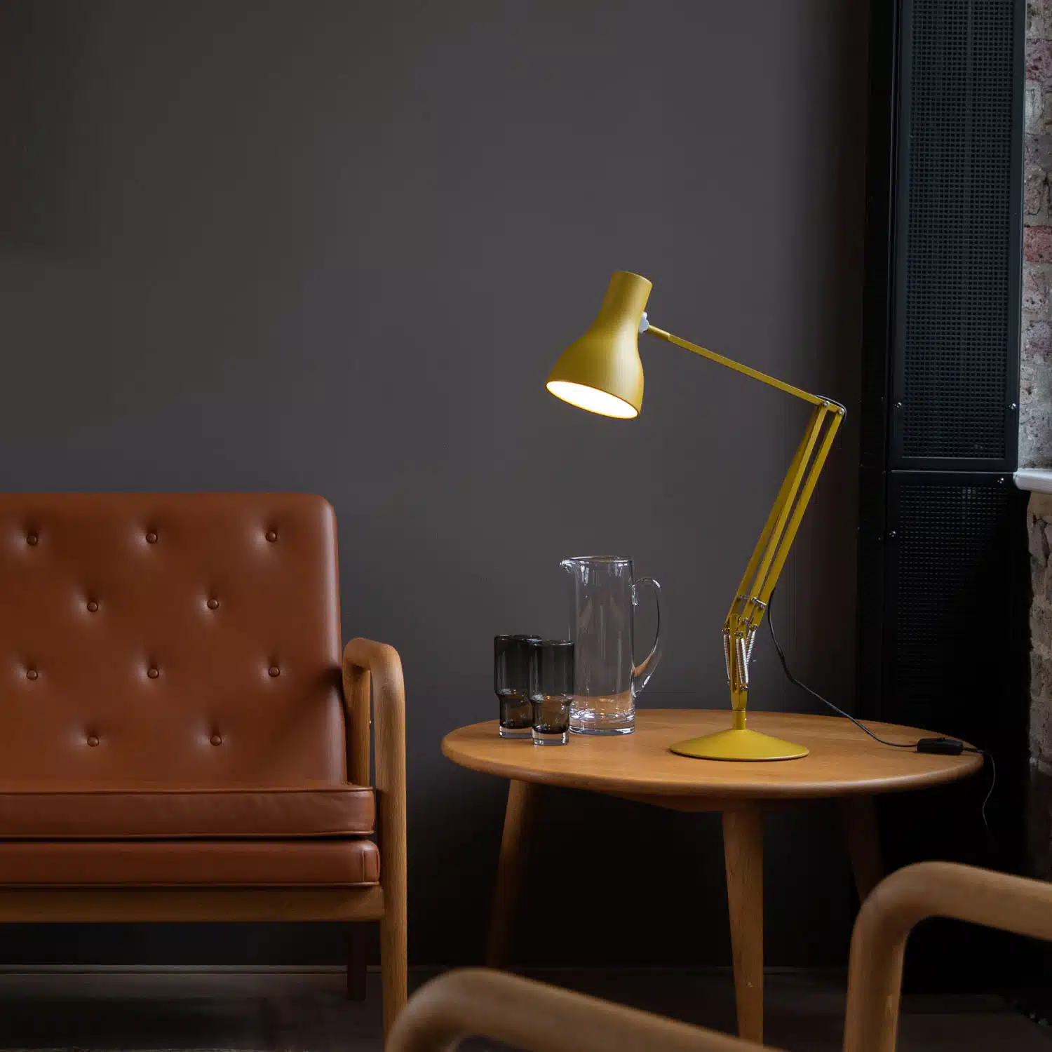 anglepoise Type 75 Desk Lamp - Margaret Howell Edition Yellow Ochre