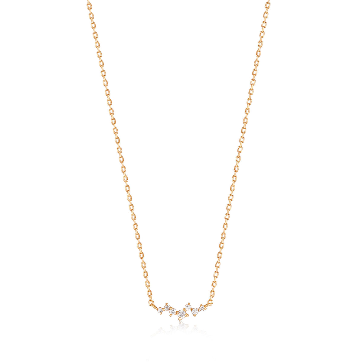 ania haie 14kt Gold Stargazer Natural Diamond Constellation Necklace