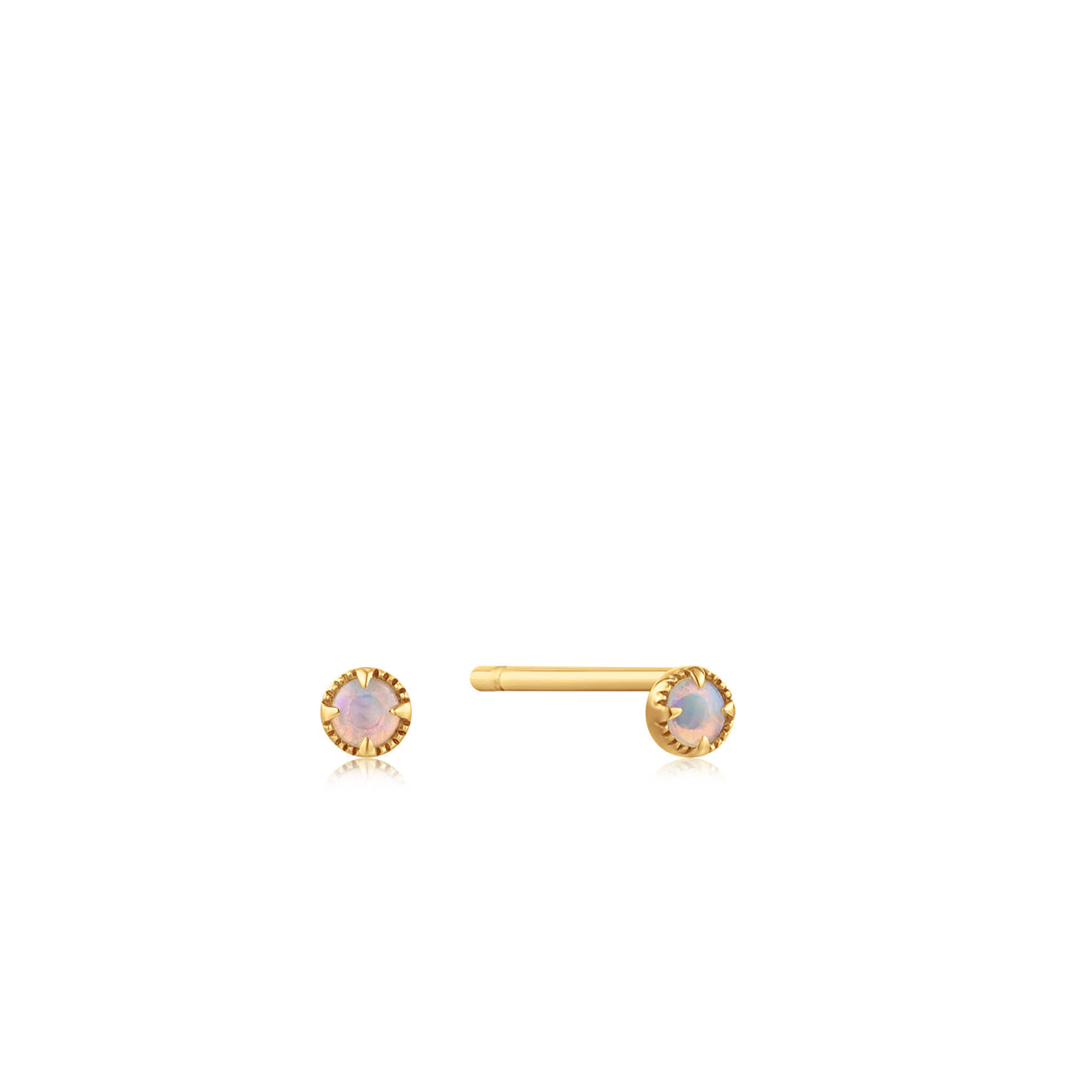 ania haie 14kt Gold Opal Stud Earrings