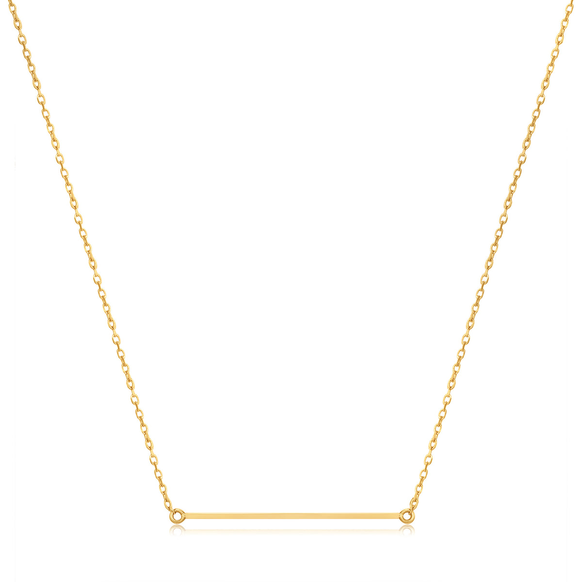 ania haie 14kt Gold Solid Bar Necklace
