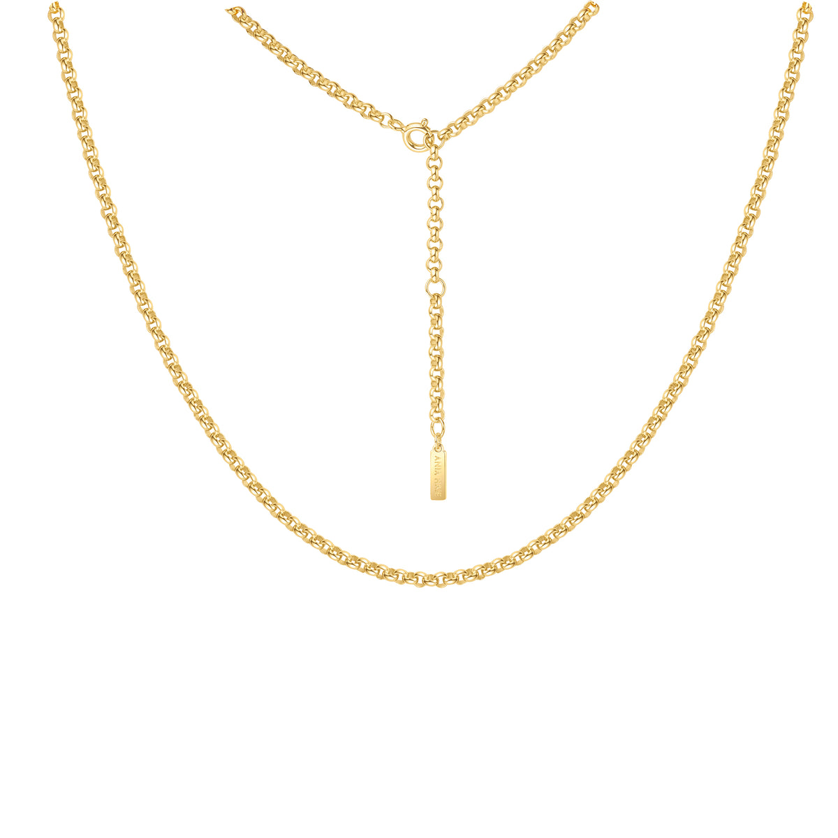 ania haie Gold Classic Rolo Chain Necklace