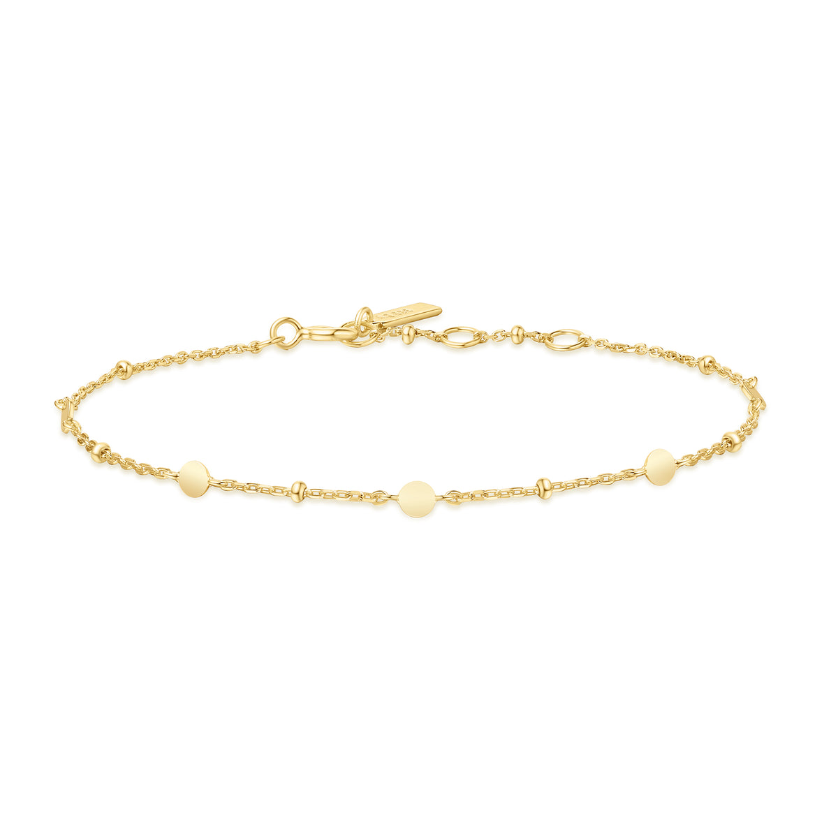 ania haie Gold Disc Station Bracelet