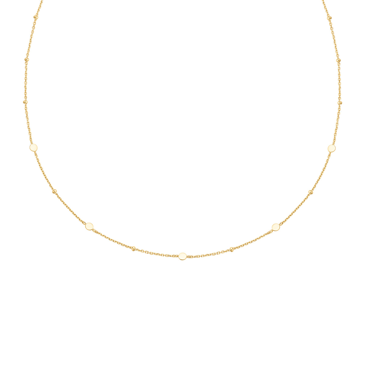 ania haie Gold Disc Station Necklace