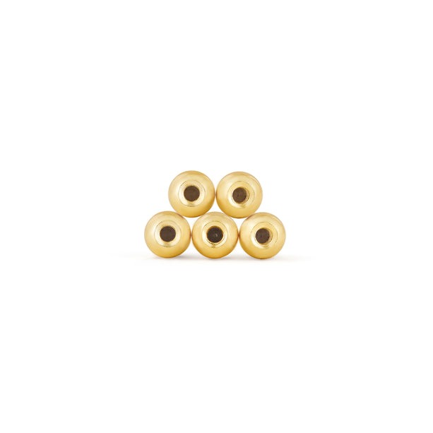 ania haie Gold Ear Barbell Ball Backs x 5