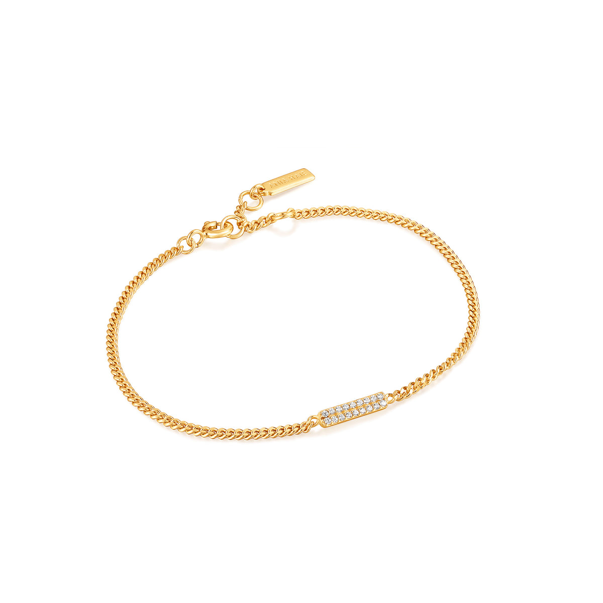 ania haie Gold Glam Bar Bracelet