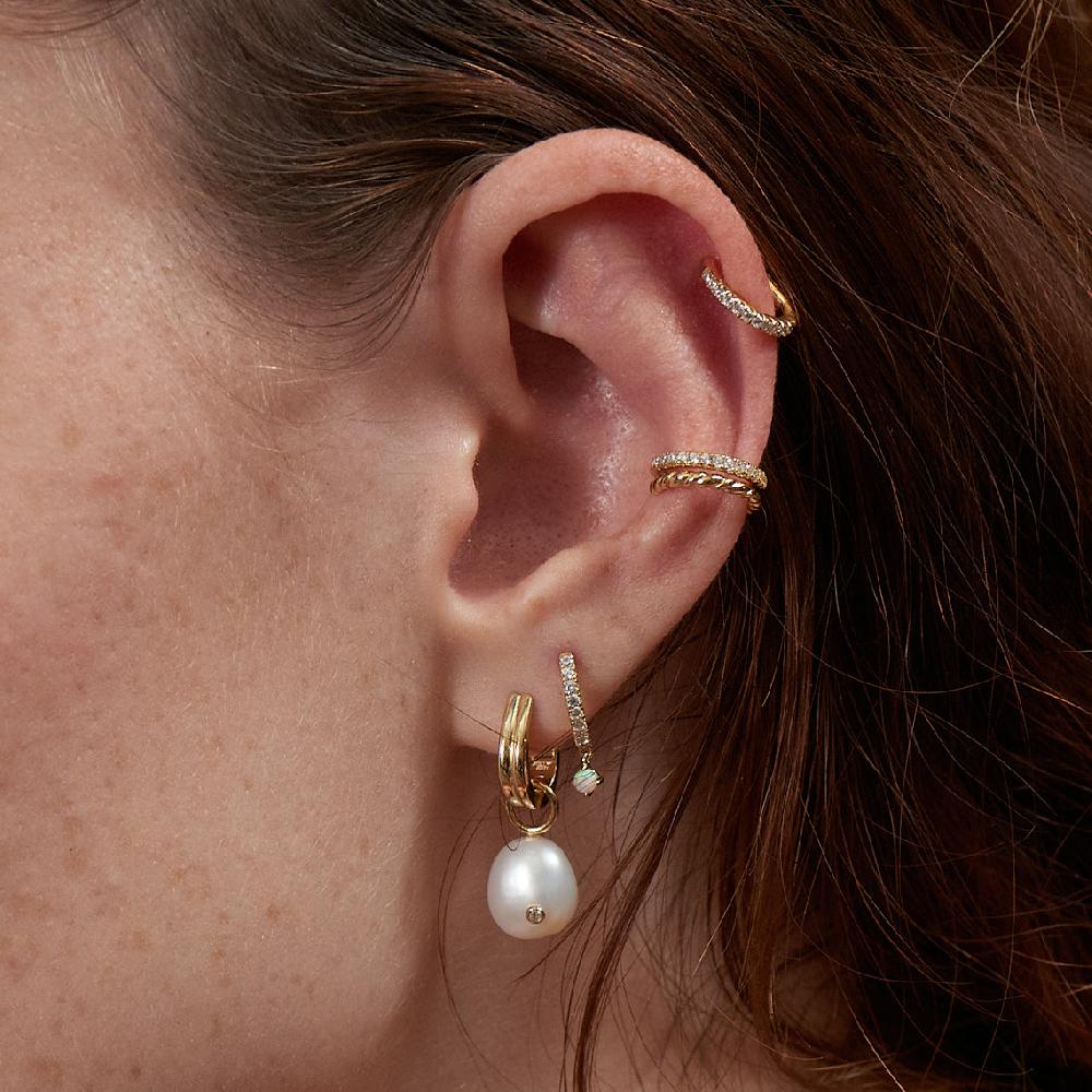 Ania Haie Gold Glam Ear Cuff