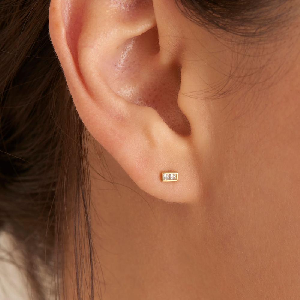 Ania Haie Gold Glam Mini Stud Earrings