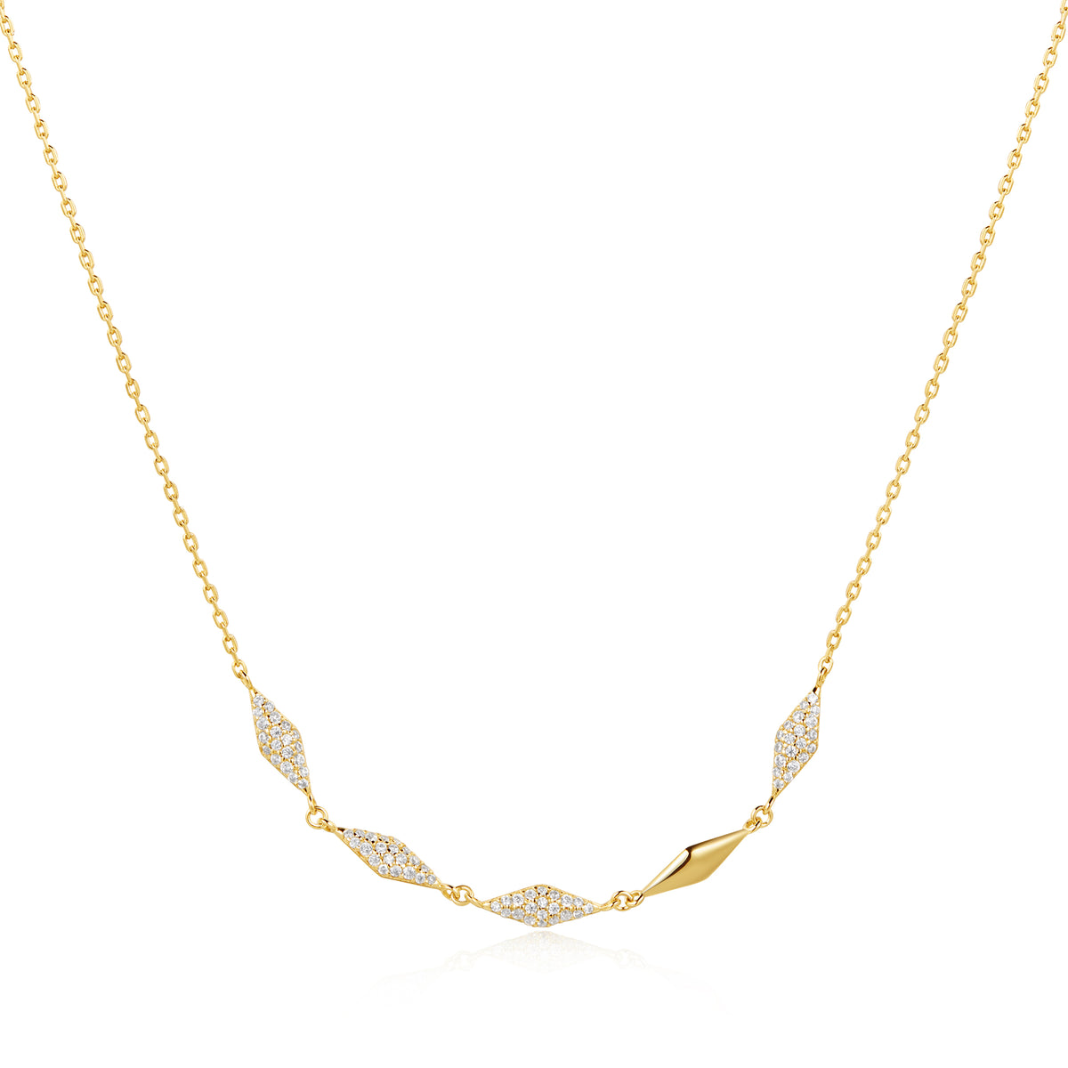 ania haie Gold Multi Sparkle Necklace