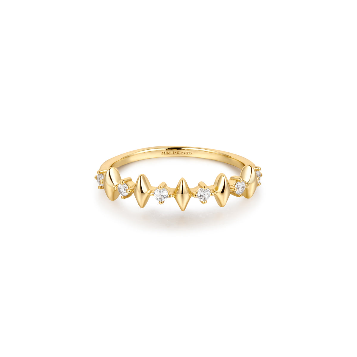 ania haie Gold Multi Sparkle Ring