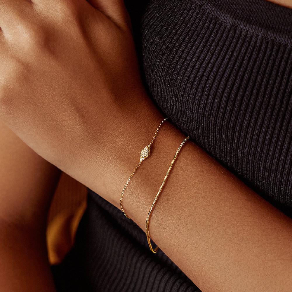 Ania Haie Gold Pavé Sparkle Bracelet